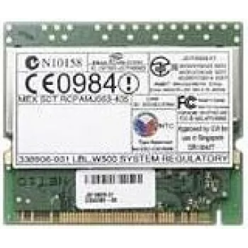 Bezvadu tīkla adapteris HP W500 Mini PCI 802.11b/g