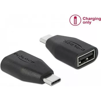 Delock 66528 USB-C uz USB-A adapteris (tikai uzlādei, bez datu pārraides)