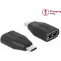 Delock 66528 USB-C uz USB-A adapteris (tikai uzlādei, bez datu pārraides)