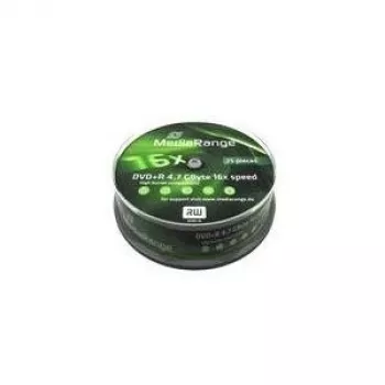 MediaRange MR404 - 25 x DVD+R - 4,7 GB (120 min) 16x - Spindele