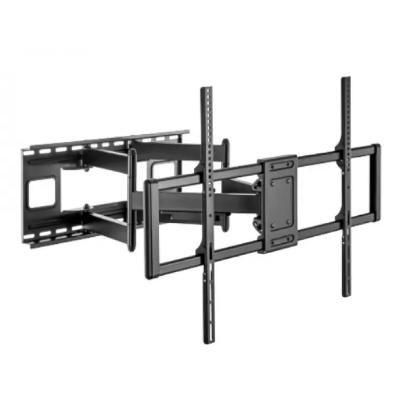 Gembird WM-120 sienas stiprinājums TV 60-120 collām, melns