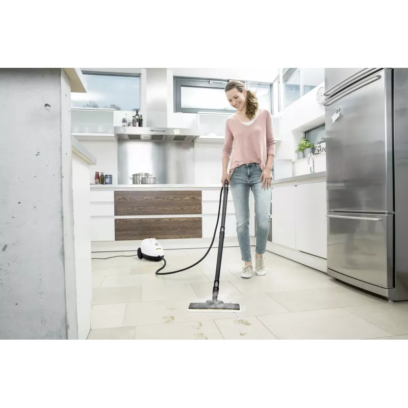 Kärcher SC 2 EasyFix Cylinder tvaika tīrītājs 1 L 1500 W Melns, Balts