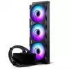 Phanteks Glacier One 360M25 LCD šķidruma dzesēšanas sistēma, 6 collu displejs - 360 mm, melna
