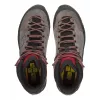 Salewa MTN Trainer Mid GTX vīriešu apavi, charcoal, pelēks, sarkans