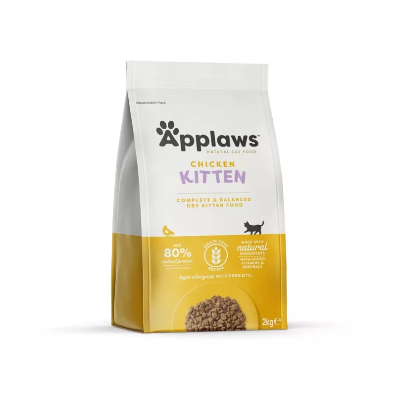 Applaws Kitten sausā barība kaķiem, vista, 2 kg