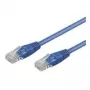 Wentronic Goobay CAT 5e Patch kabelis, U/UTP, Zils, 5 m - CCA vara maisījums (68375)