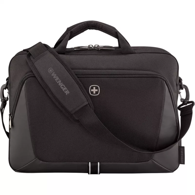 Portfelis Wenger XE 16 melns portatīvajiem datoriem līdz 40,6 cm (16 collas)