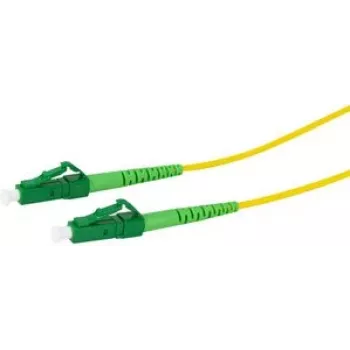 LogiLink optiskais patch kabelis LSH/APC vienmodas (M) uz LC/APC vienmodas (M) - 0.5 m - 2 mm - šķiedra - simplekss - 9/125 µm - G.657.A2/OS2 - bez halogēna - dzeltens