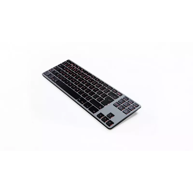 Alumīnija tastatūra Mac Tenkeyless RGB Space Gray