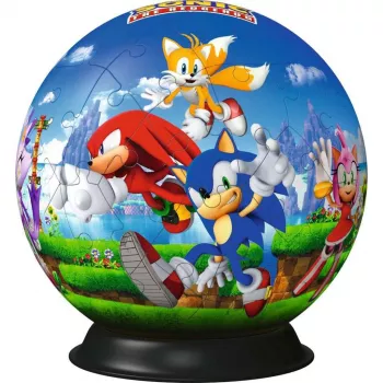 3D puzles bumba Ravensburger Sonic the Hedgehog, 72 gabali, modelis 11592