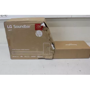 LG Soundbar S40T 2.1 kanālu skaņas sistēma ar Bluetooth, USB, HDMI, melna, garantija 24 mēneši