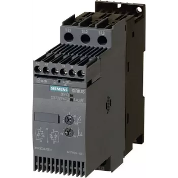Siemens mīkstais palaidējs 15 kW (400 V) / 7,5 kW (230 V), 32 A, 3RW3027-1BB14