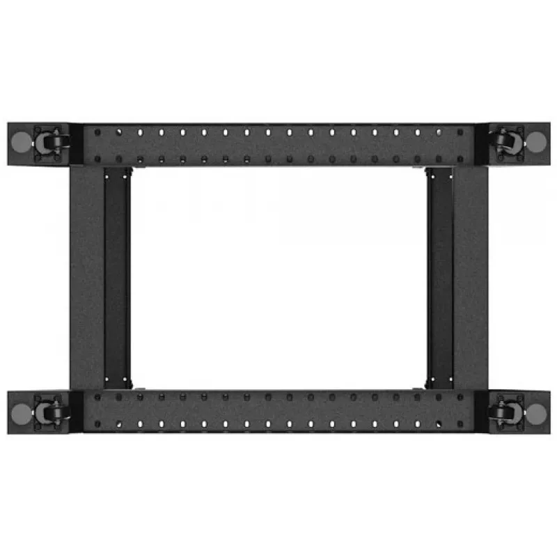 Lanberg Open Rack 22U 600x1000mm Melns (22HE, Rack 19 inch)