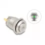 Pogas panelis DeLOCK 20982 Sudraba 230V 3A