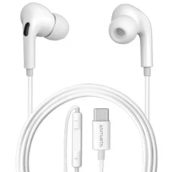Austiņas 4smarts Active In-Ear Stereo USB Type-C Melody Digital Basic