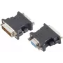 S/CONN SI-77416-2 DVI-D vīrišķais uz VGA sievišķo adapteris