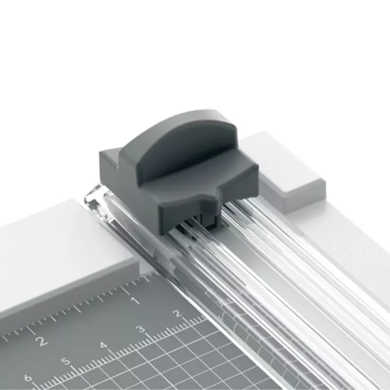 Leitz asmens precīzajam trimmerim Home A4, 8 loksnes, A4, Tērauds, Pelēks, 28 mm, 30 mm