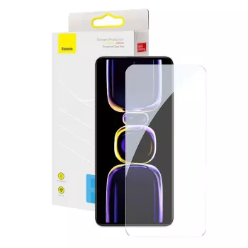 Rūdīta stikla ekrāna aizsargs Baseus Redmi K60 / K60 Pro, 0.3 mm biezums