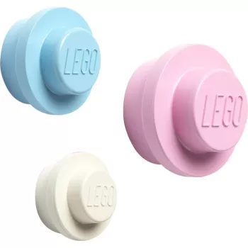 Room Copenhagen LEGO sienas stiprinājums 40161736 Balts Zils Rozā