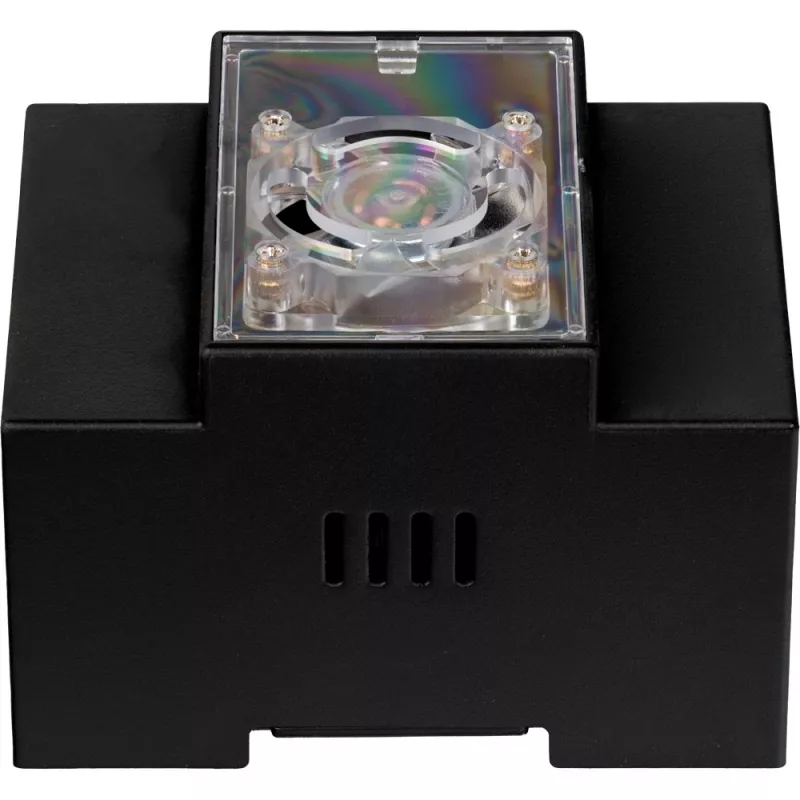 Raspberry Pi RB-CASEP5-07B Melns – Oficiālais korpuss