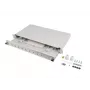 Patch panel Lanberg FOP1-12SS-LDS Pelēks ABS Tērauds 19 collu