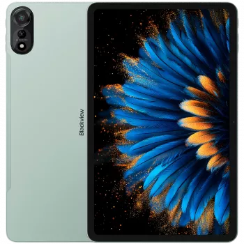 Blackview MEGA 2 SET LTE 12 inch FHD+ IPS 1200x2000 60Hz 12GB+256GB Unisoc T615 Octa-core 1.6GHz Kameras Priekšā 8MP Aizmugurē 16MP 9000mAh+Uzlāde 18W Ātrā / Kabelis Plēve Maciņš Irbulis Pele Taustiņi
