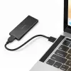 Ārējais M.2 SATA SSD korpuss QOLTEC 51854 USB 3.0 bezinstrumentu