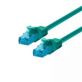 Ethernet savienojuma kabelis LOGON Cat5e UTP 15 m, RJ-45 — zaļš