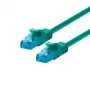Ethernet savienojuma kabelis LOGON Cat5e UTP 15 m, RJ-45 — zaļš