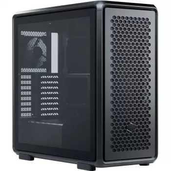 PC korpuss Cooler Master MasterFrame 600 Midi Tower Melns