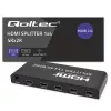 Qoltec 51799 Aktīvs HDMI sadalītājs 4 x HDMI 4K x 2K | 6Gb/s | 60Hz