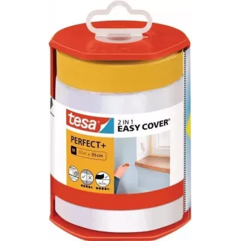 tesa Easy Cover Perfect+ 56570-00000-00 Maskēšanas plēve Dzeltena, Caurspīdīga (G x P) 33 m x 550 mm 1 gab.
