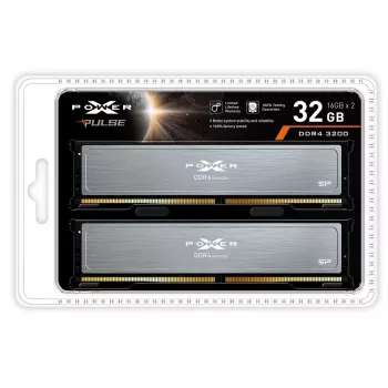DDR4 Desktop Atmiņa Silicon Power XPOWER Pulse 32 GB (2x16 GB) 3200 MHz CL16 288-pin DIMM 1.35 V