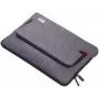 Trolīšu portfelis klēpjdatoriem TROIKA IPC70/GY, 33 cm (13 inch) ekrāniem, pelēks, ar rokturi