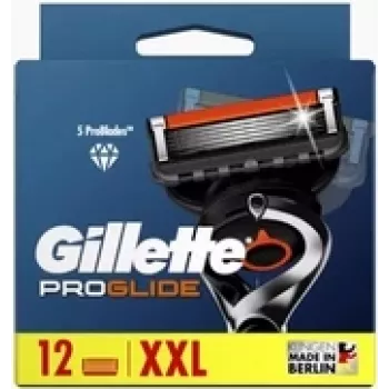 Gillette Fusion5 ProGlide rezerves kasetnes 12 gab. — skuvekļa galviņas