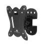 Sienas stiprinājums MACLEAN MC-670 — regulējams, līdz 20 kg, VESA 100x100, 13–27 collu monitoriem, melns