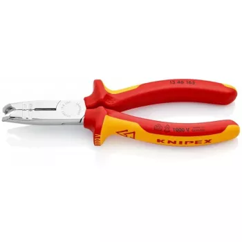 Kabeļu noņēmējs Knipex 13 46 165 sarkans, dzeltens