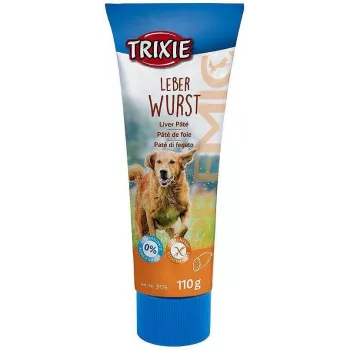 Trixie 3176 110 g bezglutēna, bezcukura pastas gardums ar mājputnu gaļu pieaugušiem suņiem, tūbiņa
