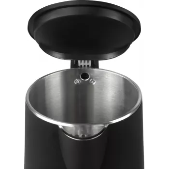 Elektriskā tējkanna Gorenje K15DWBK — 1.5 L, 2200 W, melna, ar pogas vadību un 360° pamatni