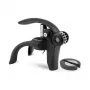 Someljē nazis Peugeot Baltaz Dark melns ABS metāls 140mm