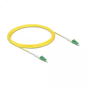 DeLOCK optiskā šķiedra kabelis 5 m LC/LC-APC Dzeltens 9 µm OS2