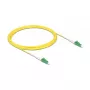 DeLOCK optiskā šķiedra kabelis 5 m LC/LC-APC Dzeltens 9 µm OS2
