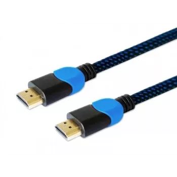 Savio GCL-02 HDMI kabelis 1,8 m HDMI Type A (Standarta) Melns, Zils