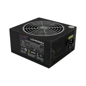 LC Power GP4 Series LC6460GP4 V2,4 - barošanas bloks (iekšējais) - ATX12V 2,4 - 80 PLUS Gold - 460 W - aktīvais PFC (LC6460GP4)