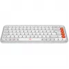 Logitech POP Icon Keys - Bezvadu tastatūra - Bluetooth LE - QWERTY - US International - Balta, oranža (920-013072)