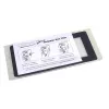 DEMCiflex DF0526 putekļu filtrs 2x40 mm, kvadrātveida, melns/balts