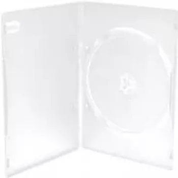 MEDIARANGE Piederumi CD/DVD disku futrālis - 1 disks - Caurspīdīgs - Plastmasa - 120 mm - RoHS