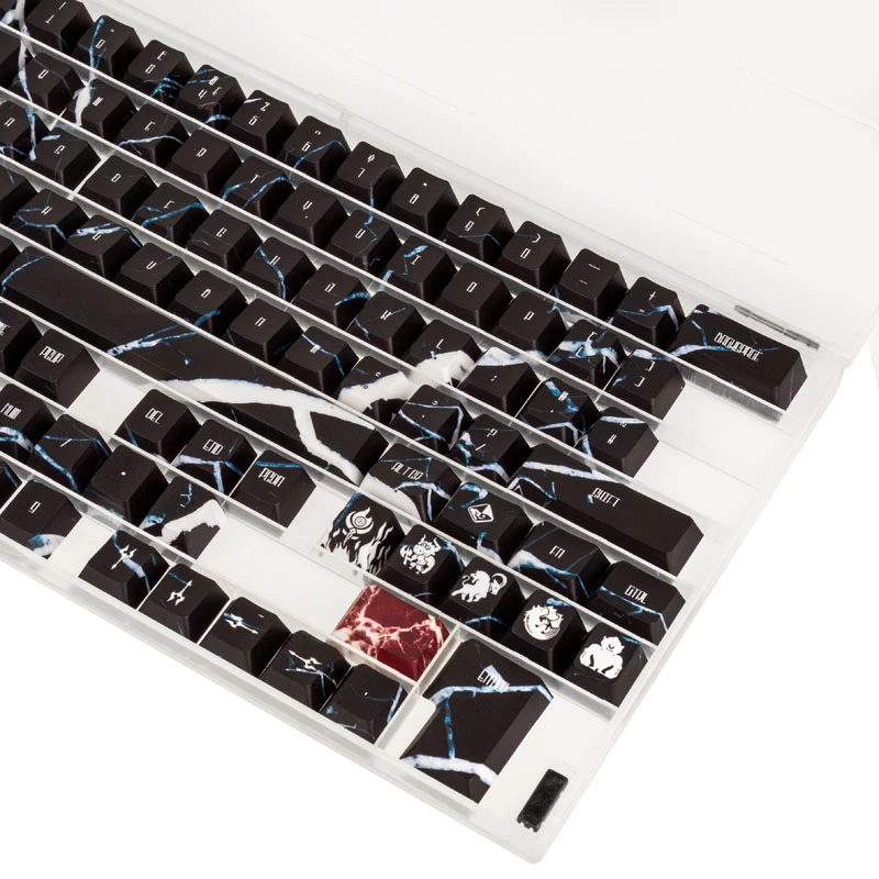 Keycap komplekts Traitors TARTARUS GAKC-373 — mehāniskās tastatūras taustiņi, UK izkārtojums