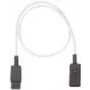 Pagarinātāja kabelis Bachmann 356.910 IEC 60320 C20–C19 16A 50 cm pelēks