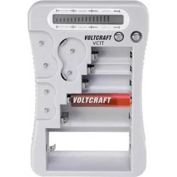 Bateriju testētājs VOLTCRAFT VC1T 1,5 V / 3 V / 6 V / 9 V (VC-12613270)